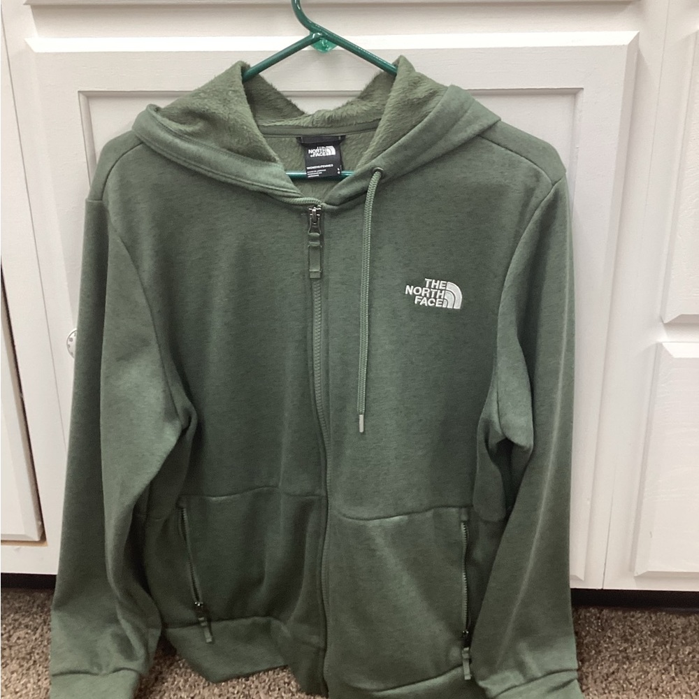 The North Face Olive Fleece Hoodie
